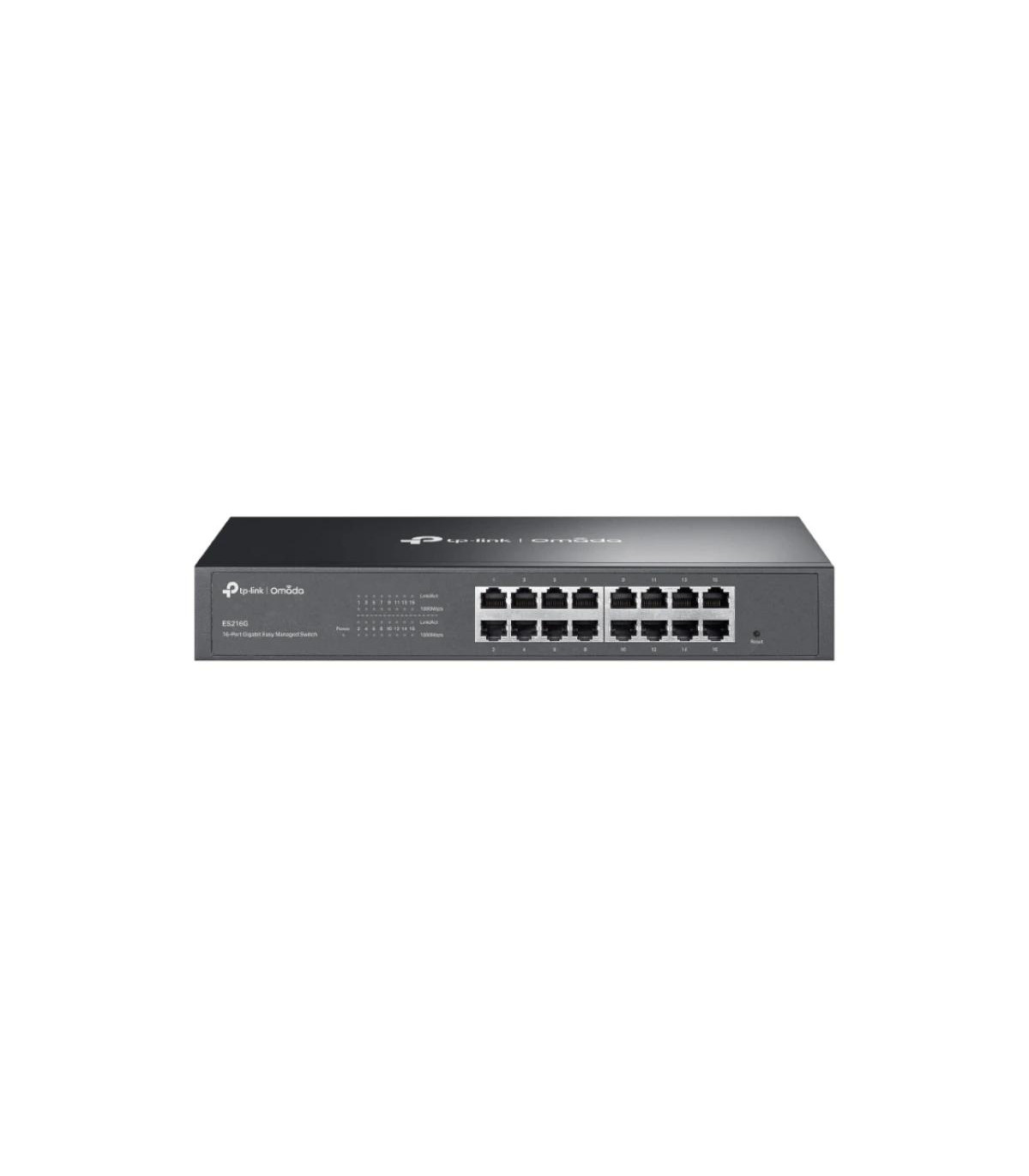 TP-Link ES216G Switch 16xGbE Metal 1U
