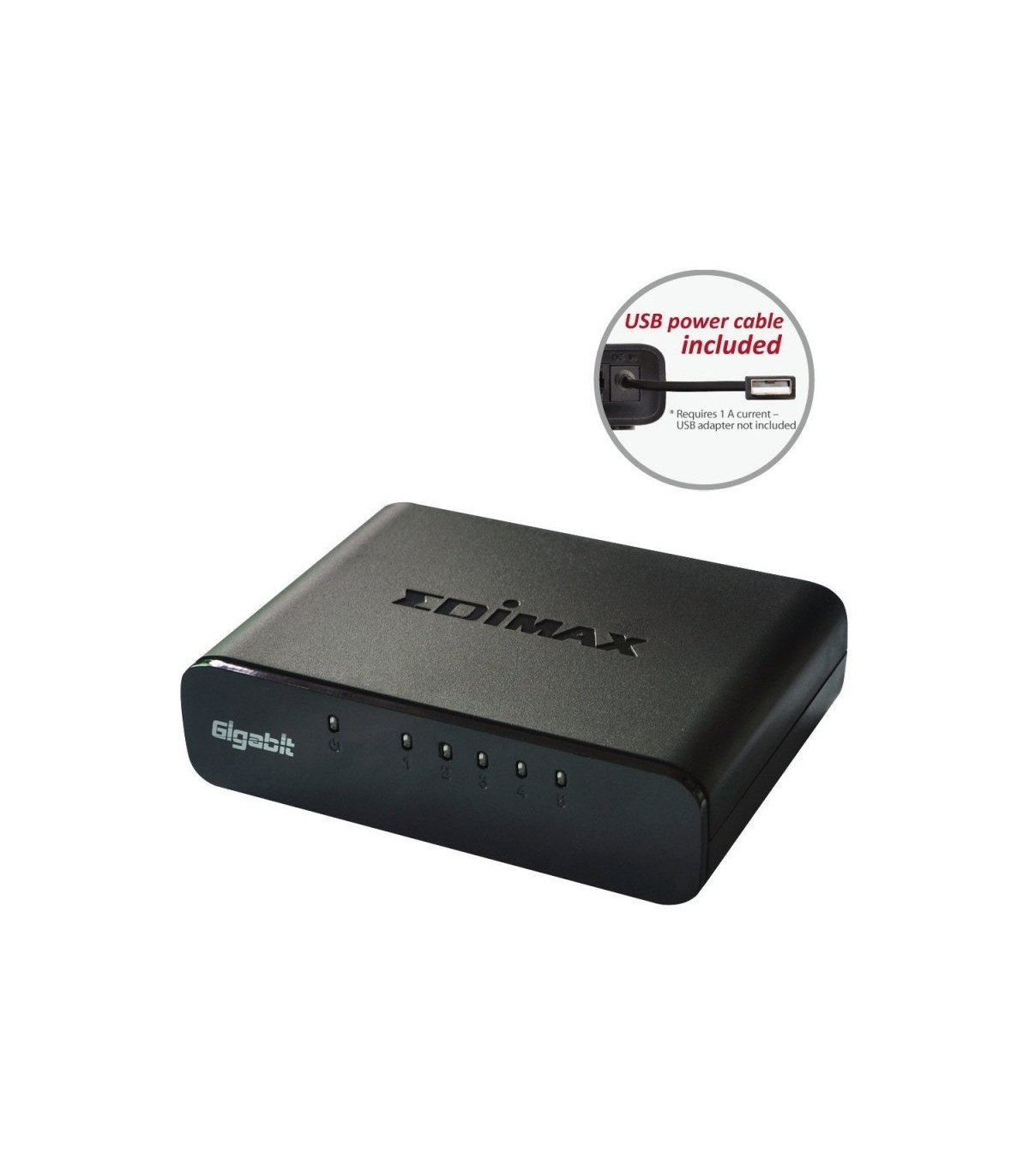 Edimax ES-5500G V3 Switch 5xGB Mini USB