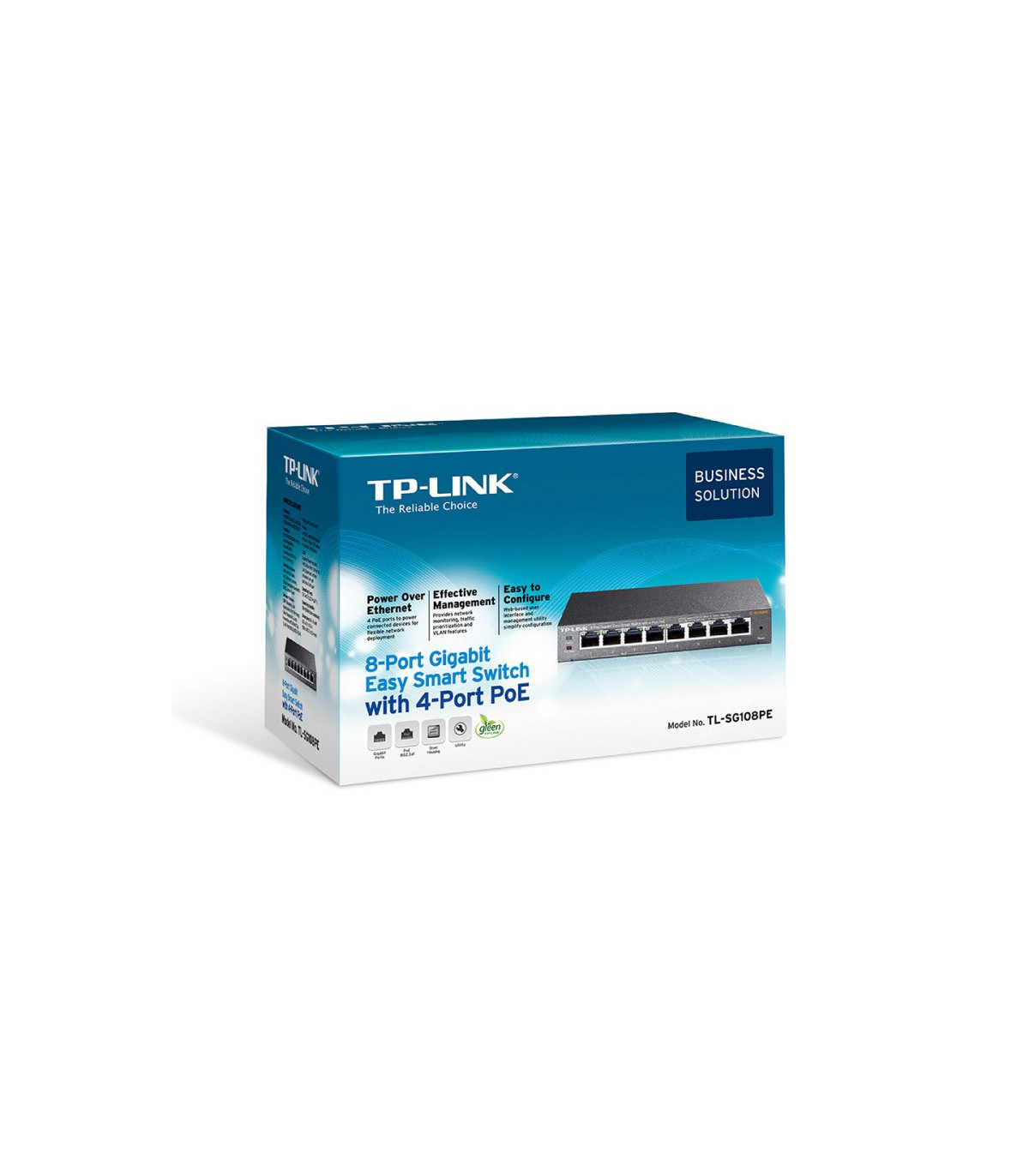 TP-LINK TL-SG108PE Switch 8xGB 4xGB PoE