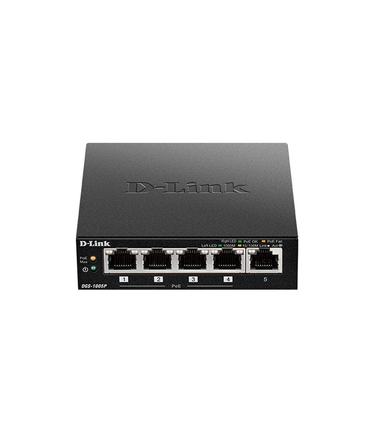 D-Link DGS-1005P Switch 5xGB 4xPoE