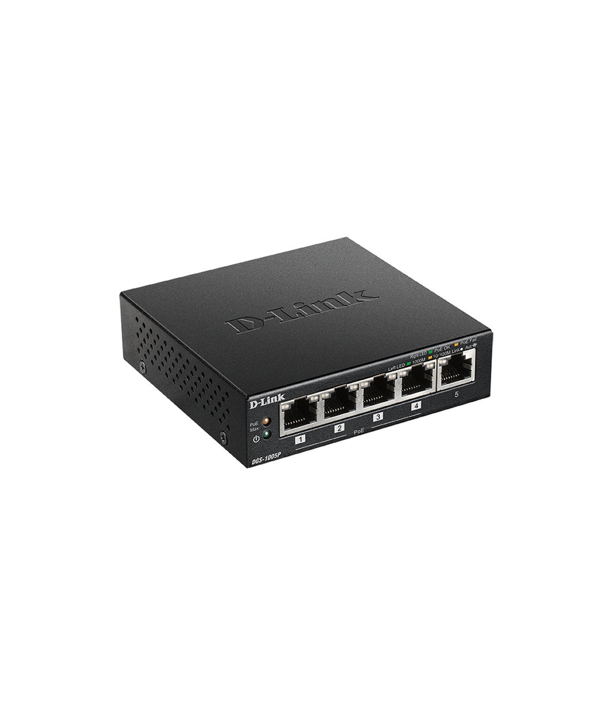 D-Link DGS-1005P Switch 5xGB 4xPoE