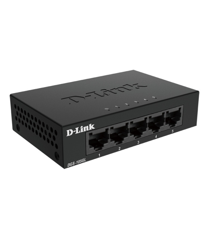 D-Link DGS-105GL Switch 5xGB Metal Plug&Play