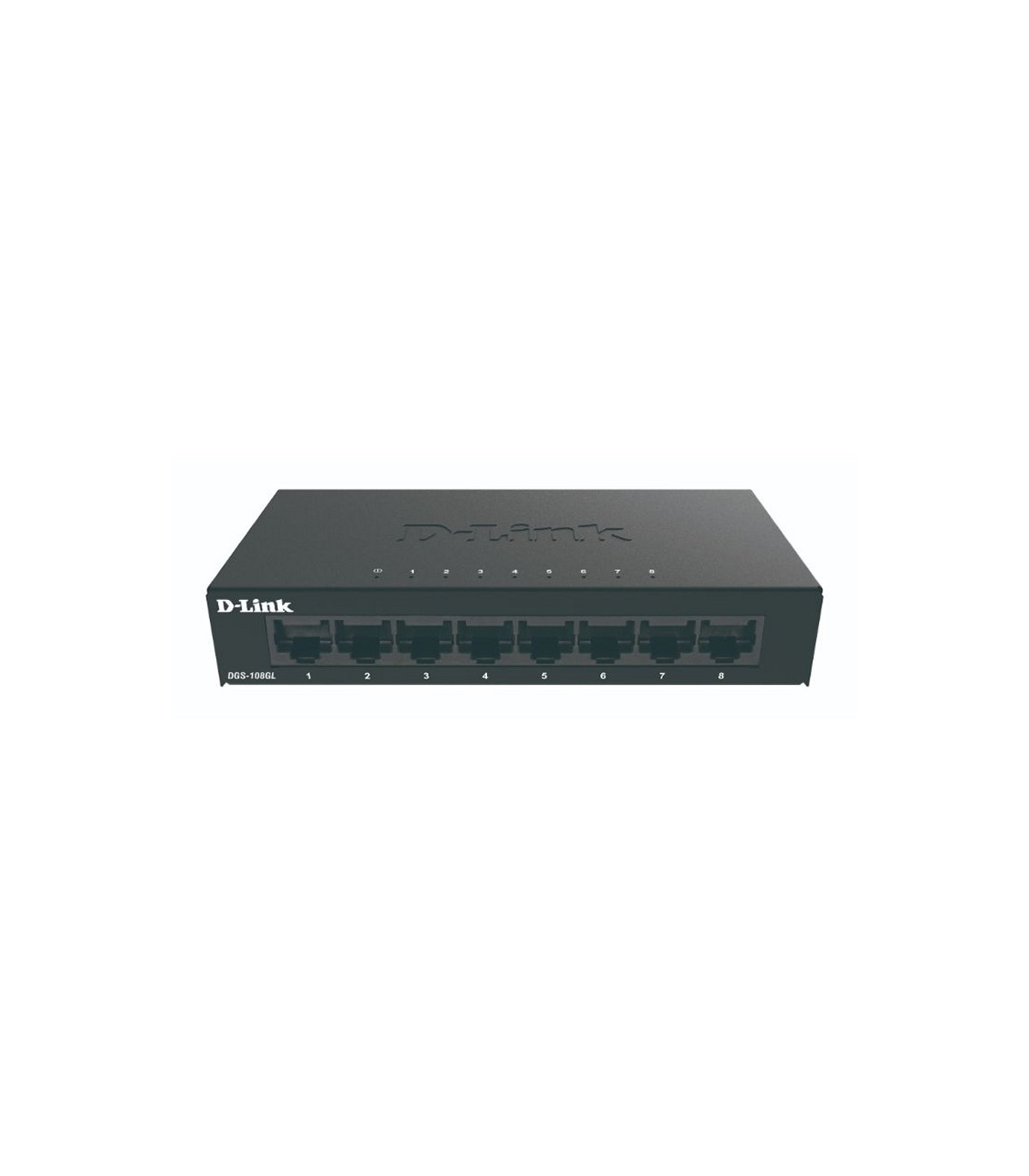 D-Link DGS-108GL Switch 8xGB Metal Plug&Play