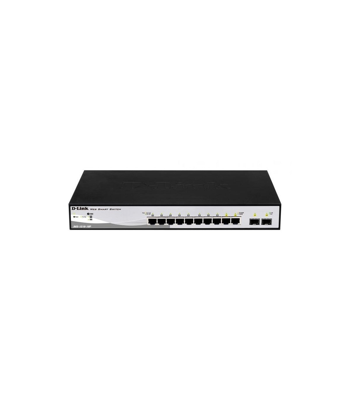 D-Link DGS-1210-10P/E Switch 8xGB PoE 2xSFP
