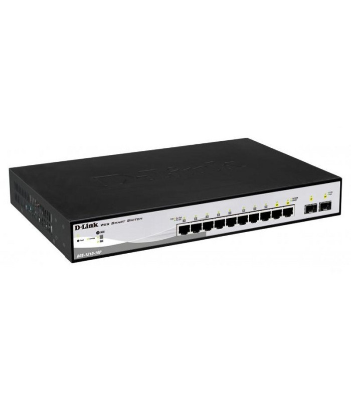 D-Link DGS-1210-10P/E Switch 8xGB PoE 2xSFP