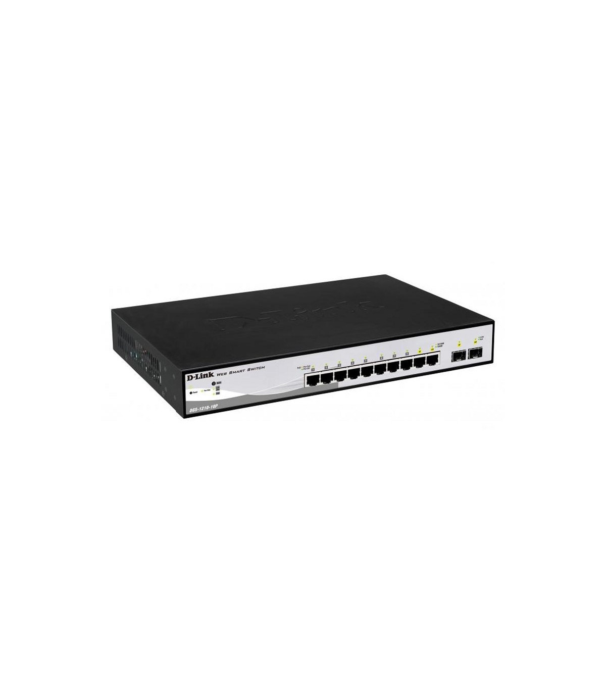 D-Link DGS-1210-10P/E Switch 8xGB PoE 2xSFP