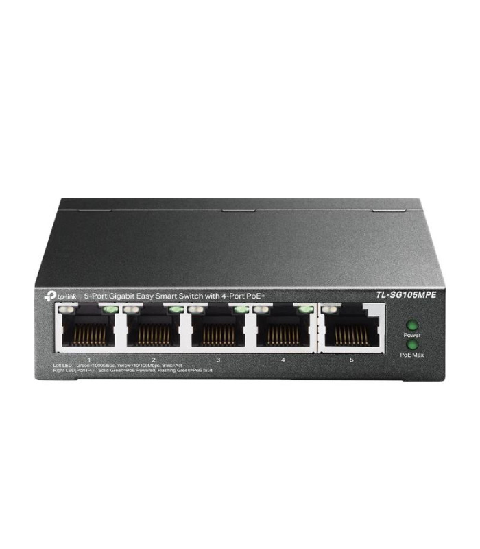 TP-Link TL-SG105MPE Switch 5xGbE (4PoE+) Metal