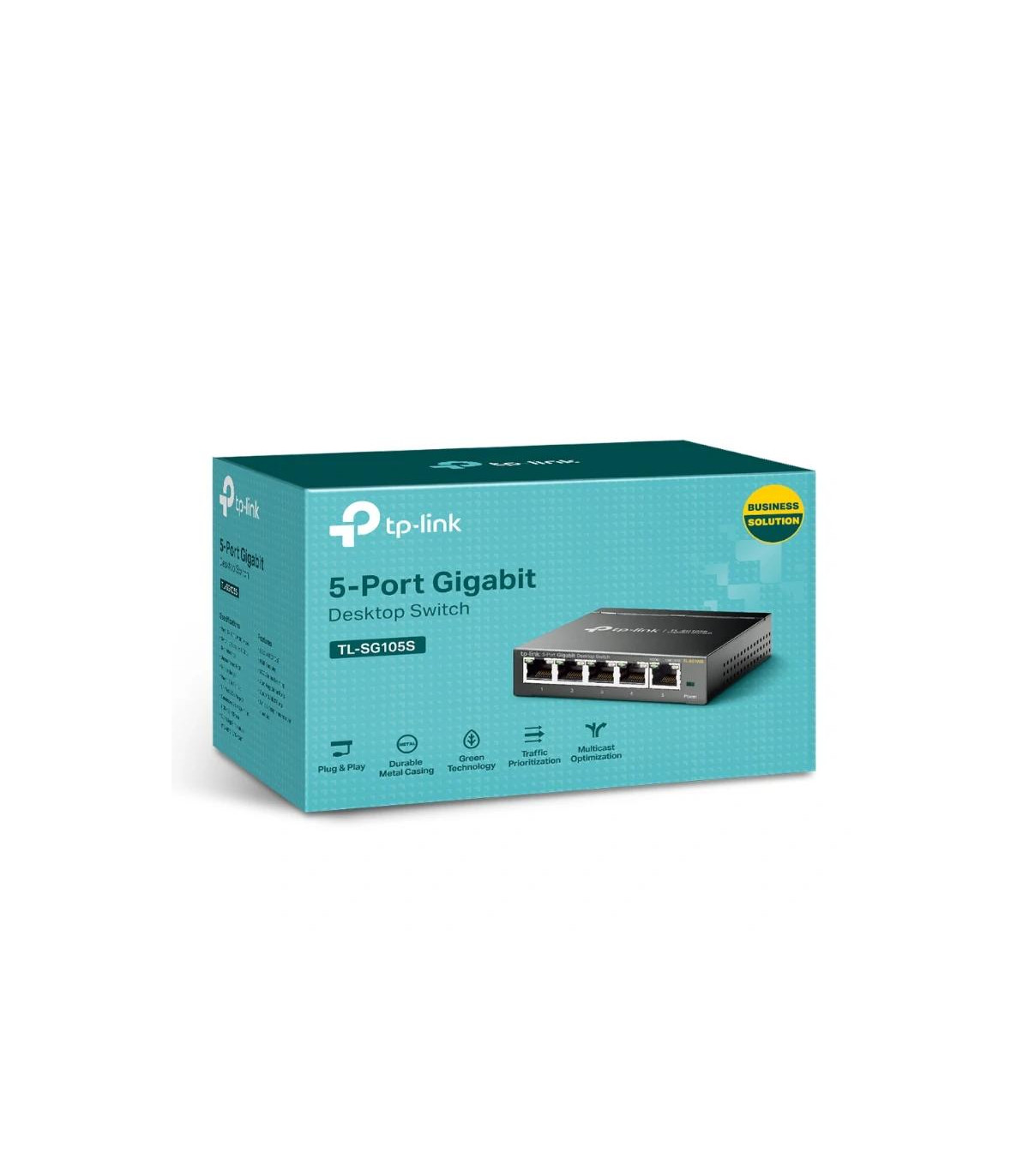TP-Link TL-SG105S Switch 5xGB RJ45 Metal