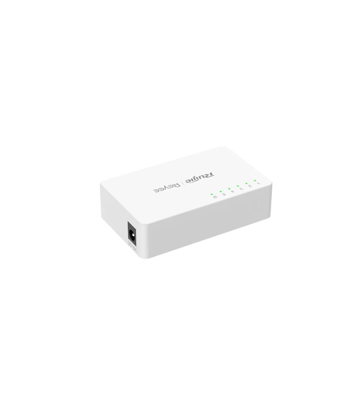 Reyee Unmanaged Switch 5xGb RJ45 Plastic Case