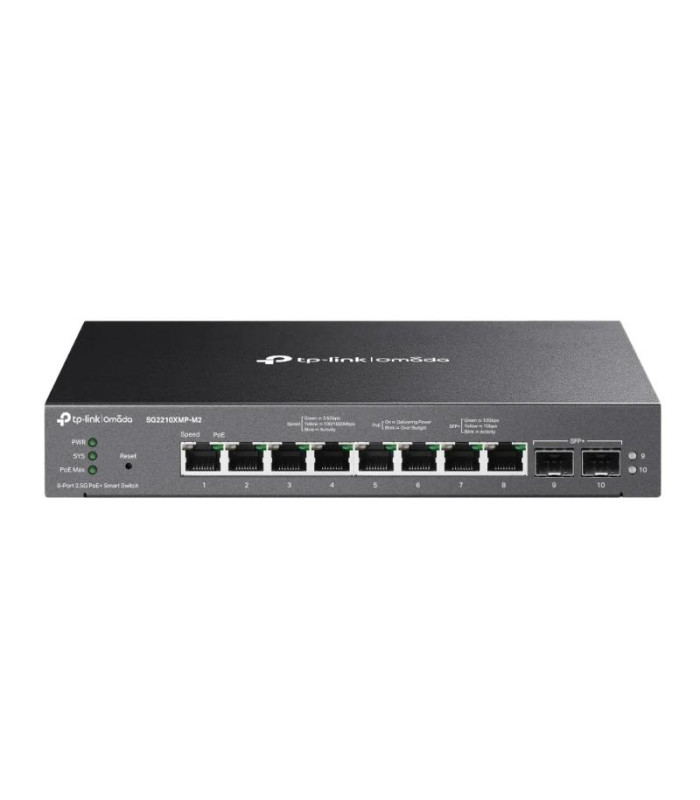TP-Link SG2210XMP-M2 Switch 8x2,5Gb PoE+ 2xSFP+