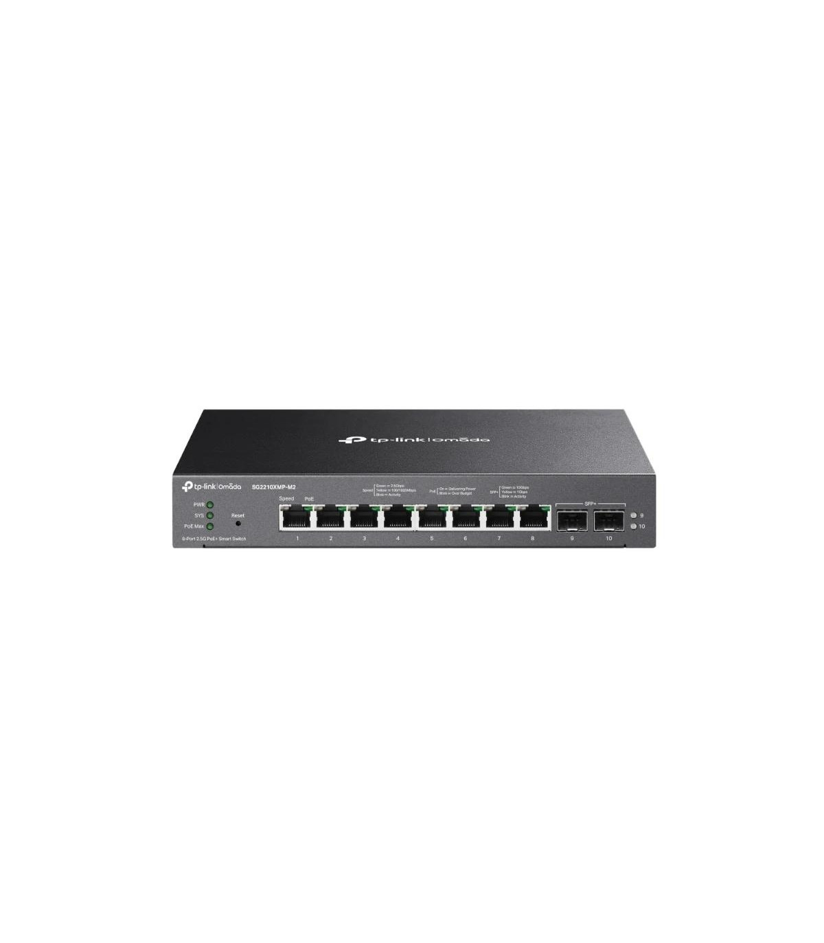 TP-Link SG2210XMP-M2 Switch 8x2,5Gb PoE+ 2xSFP+