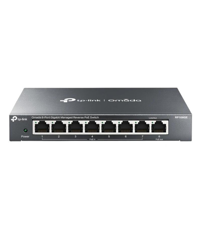TP-Link RP108GE Switch 7xGb PoE In 1xGb PoE Out