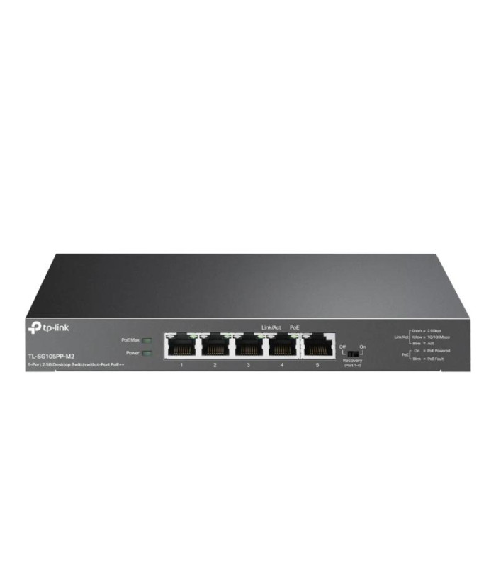 TP-Link TL-SG105PP-M2 Switch 4x2.5G PoE++ 1x2.5G
