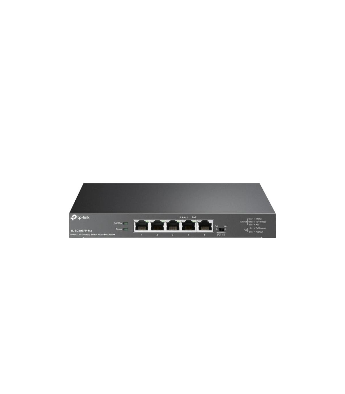 TP-Link TL-SG105PP-M2 Switch 4x2.5G PoE++ 1x2.5G