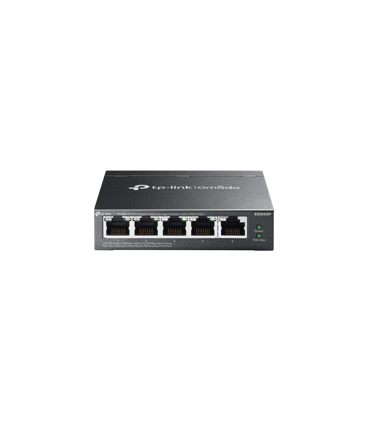 TP-Link ES205GP Switch 4xGb PoE+ 1xGb 65W Desktop