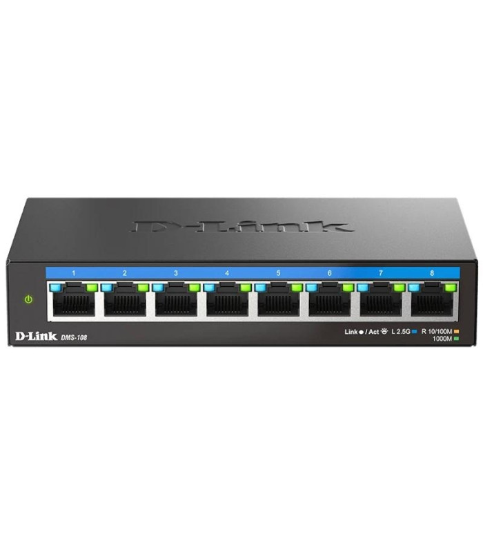 D-Link DMS-108 8x2.5MGb Unmanaged Switch