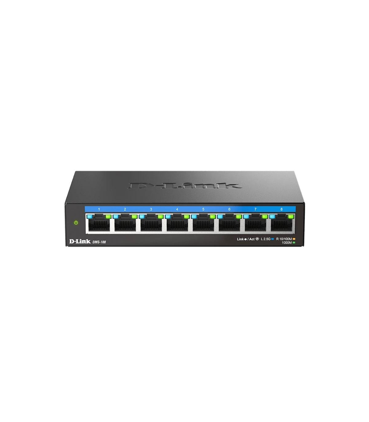 D-Link DMS-108 8x2.5MGb Unmanaged Switch