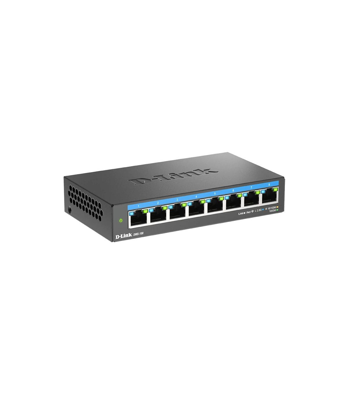 D-Link DMS-108 8x2.5MGb Unmanaged Switch