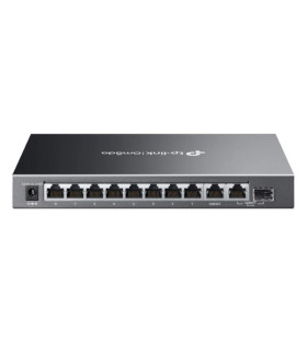 TP-Link ES210GMP Switch 8xG PoE+ 1xGbE 1xG-C 123W