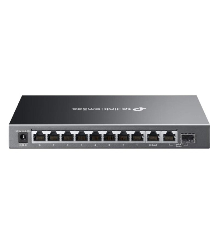 TP-Link ES210GMP Switch 8xG PoE+ 1xGbE 1xG-C 123W