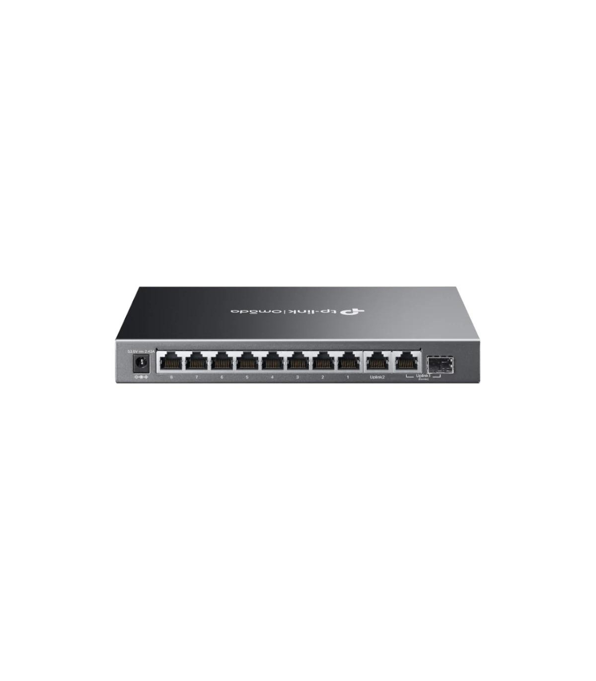 TP-Link ES210GMP Switch 8xG PoE+ 1xGbE 1xG-C 123W