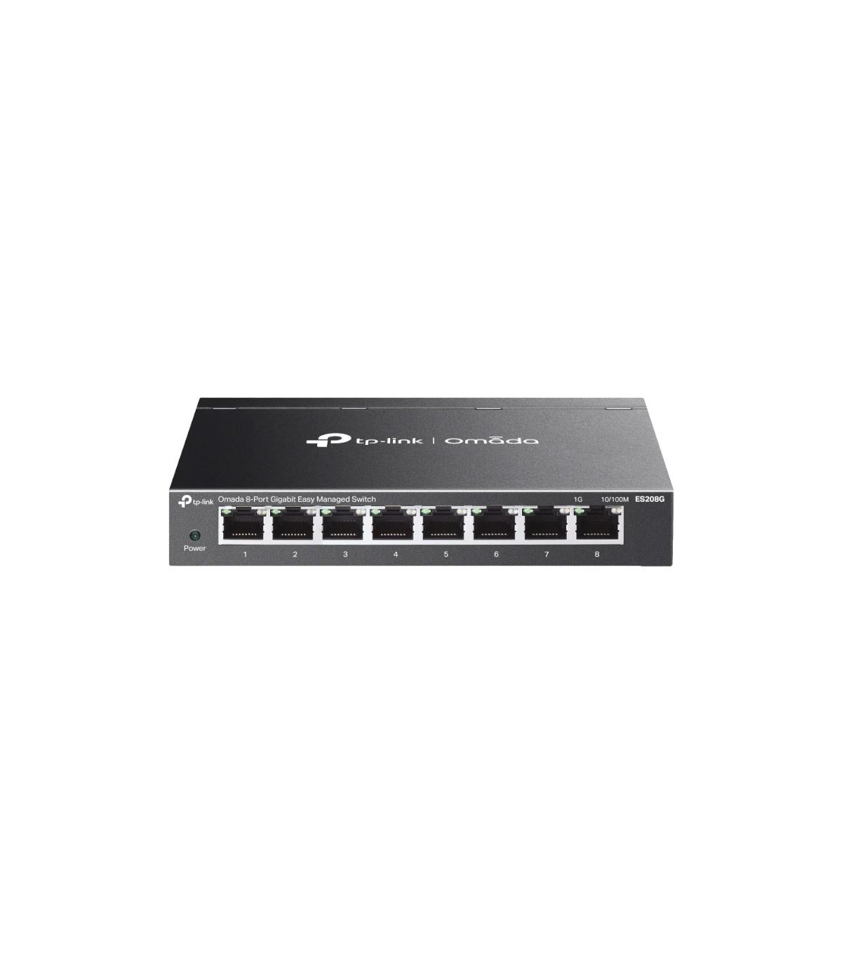 TP-Link ES208G Switch 8xGbE Acero Desktop