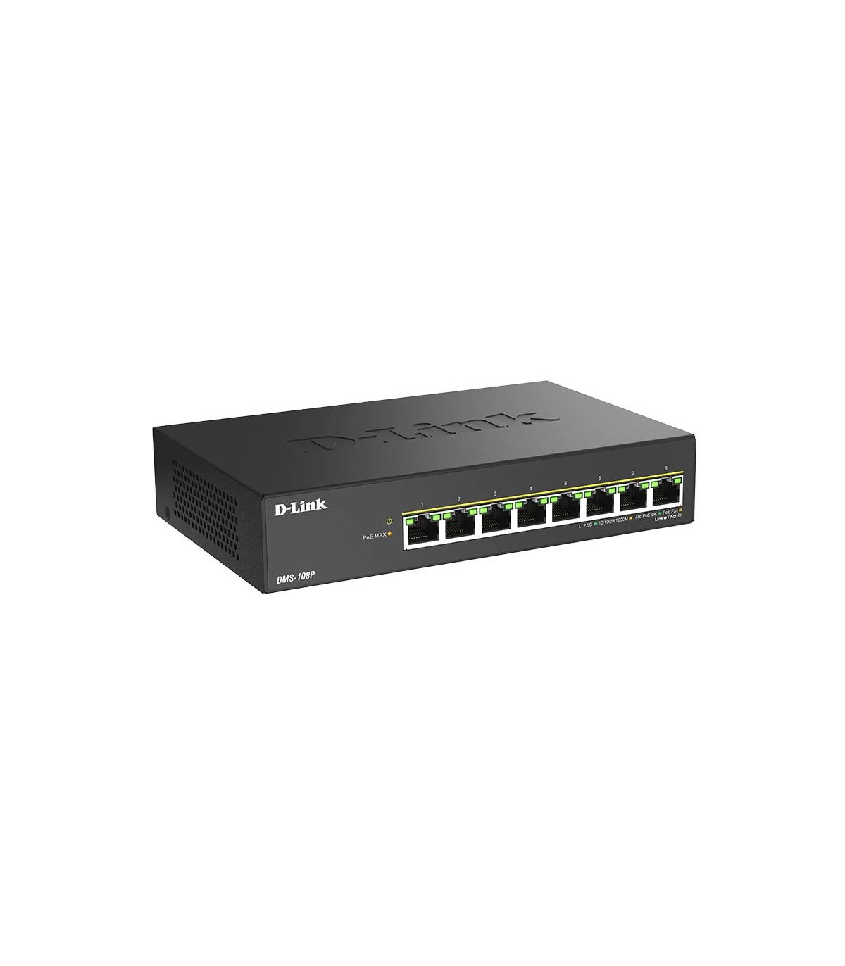 D-Link DMS-108P/E Switch 8x2.5mG PoE 230W