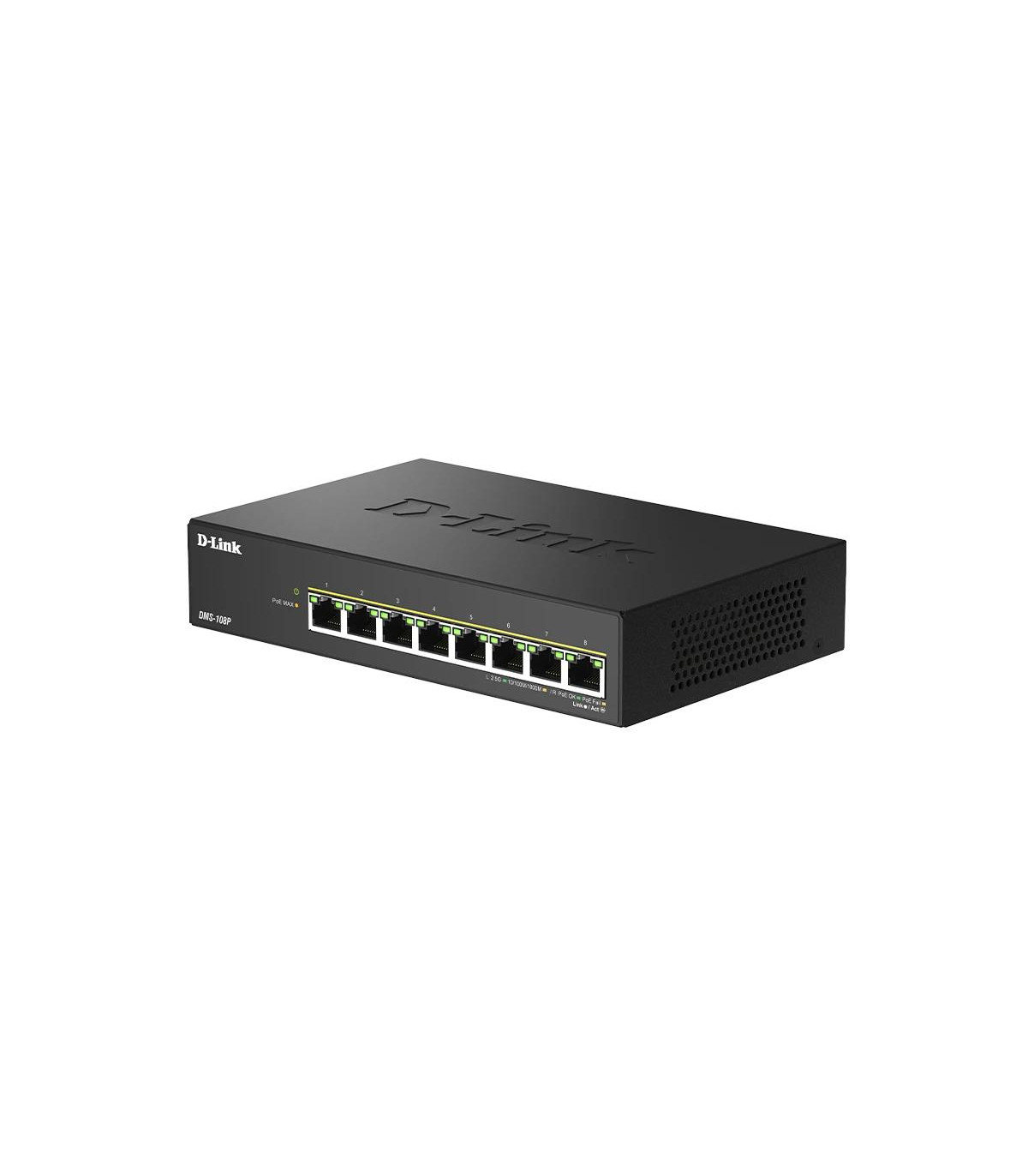 D-Link DMS-108P/E Switch 8x2.5mG PoE 230W