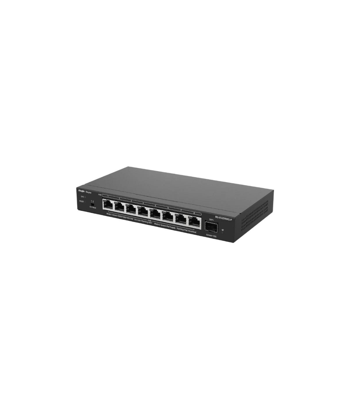 Reyee ES209MG-P Switch 5xmGB PoE 1xSFP+ 130W