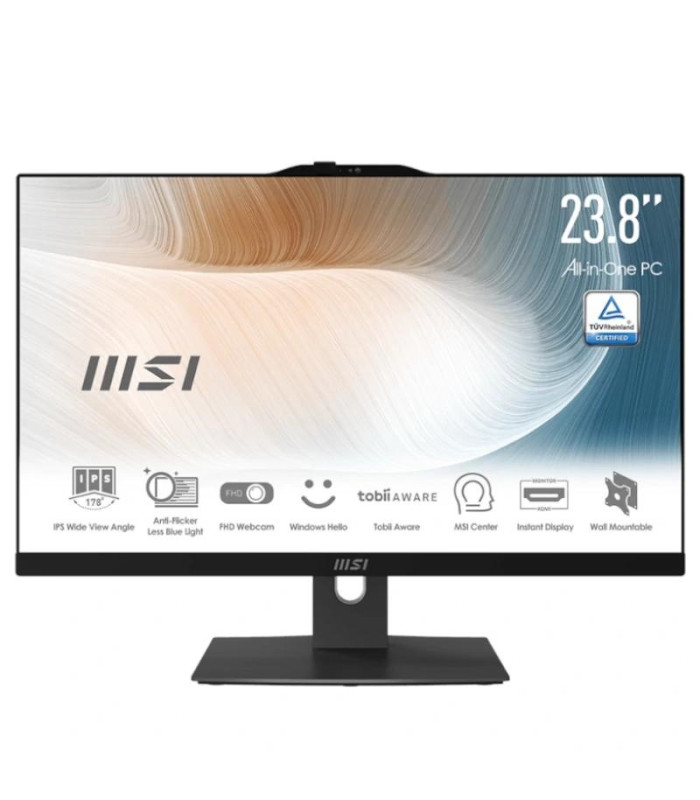 MSI AM242P-1241ES i7-1255U 16GB 512 DOS 24" Negro