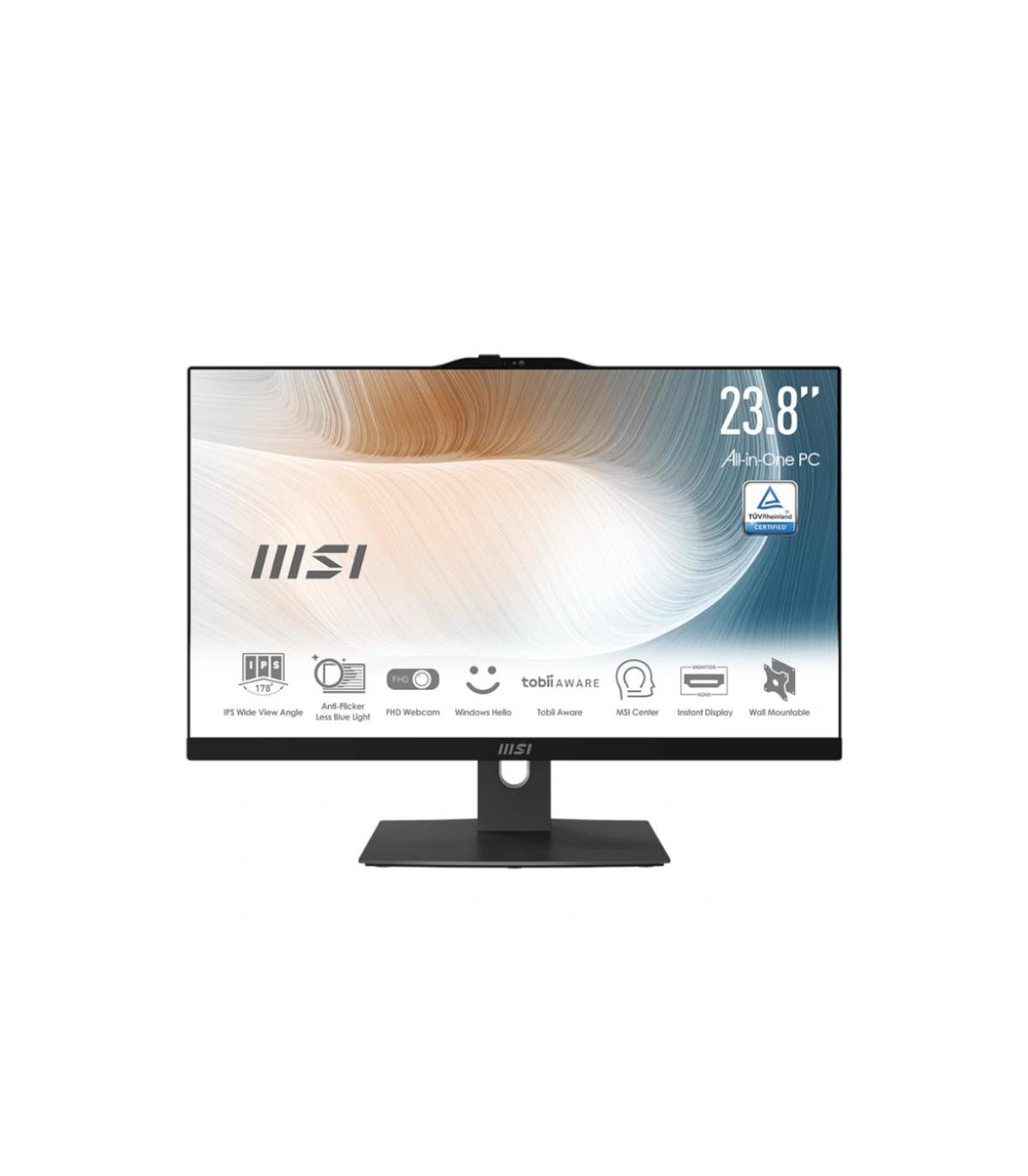 MSI AM242P-1241ES i7-1255U 16GB 512 DOS 24" Negro