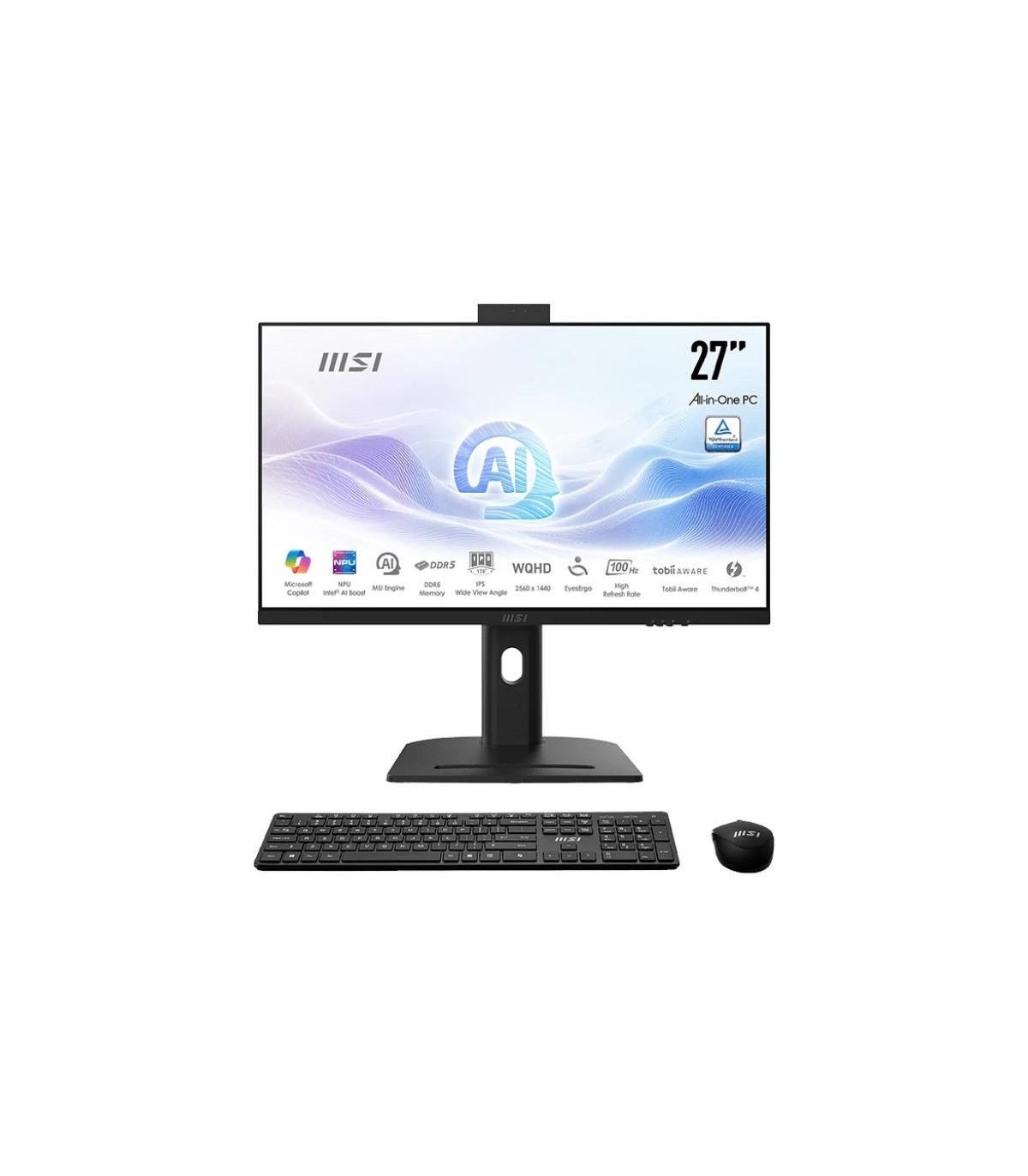 MSI AM273QP AI-051ES U7-155H 32GB 1TB W11P 27" Neg