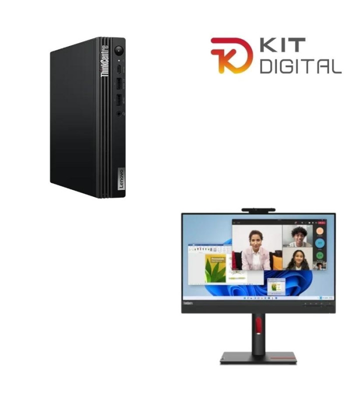 Lenovo M75q AMD R5 Pro-8500GE 16 512 W11P+24" KitD