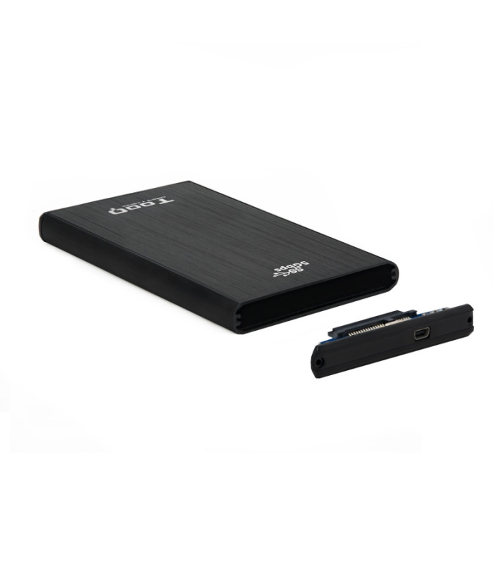 TooQ TQE-2522B caja HD 2.5" SATA3 USB 3.0 Negra
