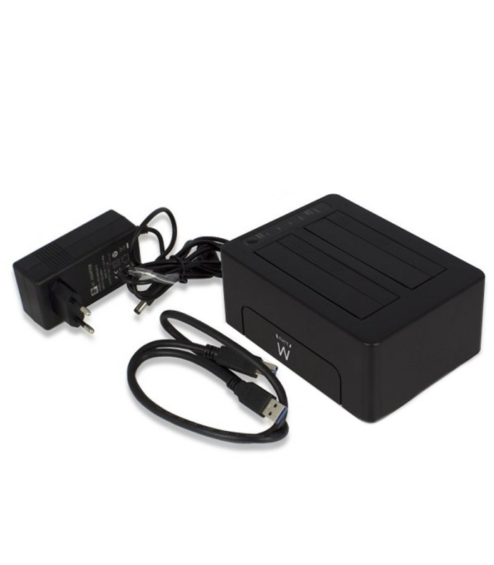 Ewent EW7014 Dock Station Dual 2.5"-3.5" USB 3.1