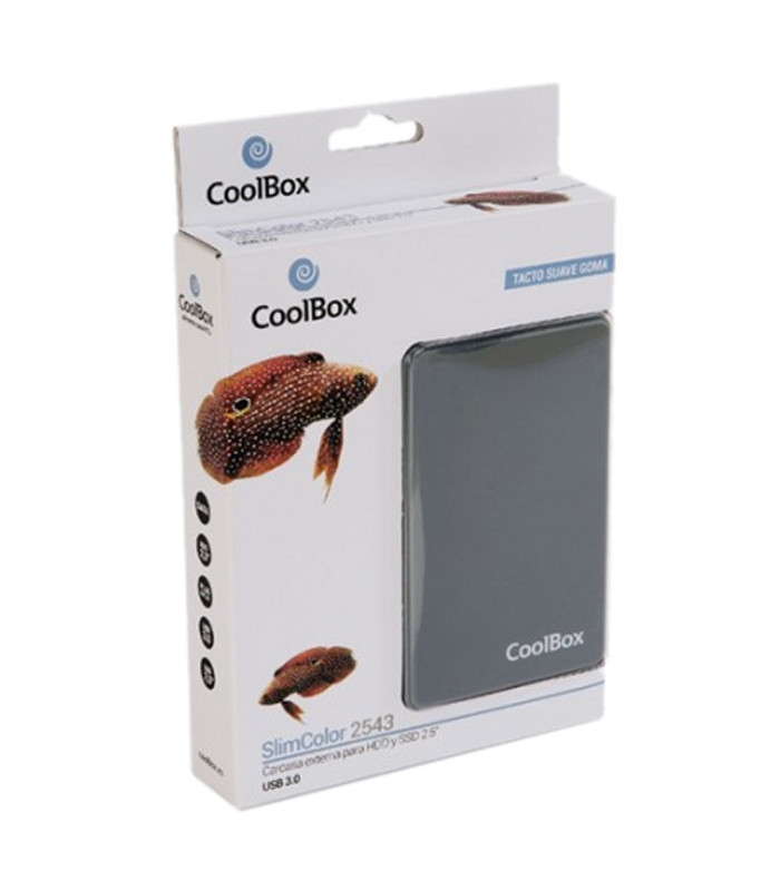 CoolBox Caja HDD 2.5" SCG2543 GRIS USB3.0 GRIS