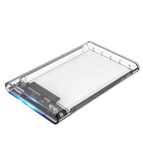 CoolBox Caja HDD 2.5" SCT-2533 USB3.0 Transparente
