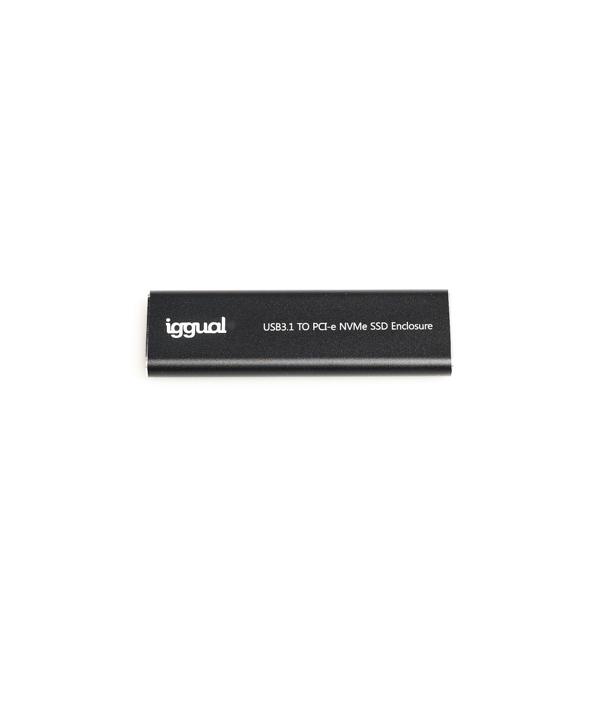 iggual Caja externa USB-C 3.1 SSD M.2 NVMe y SATA