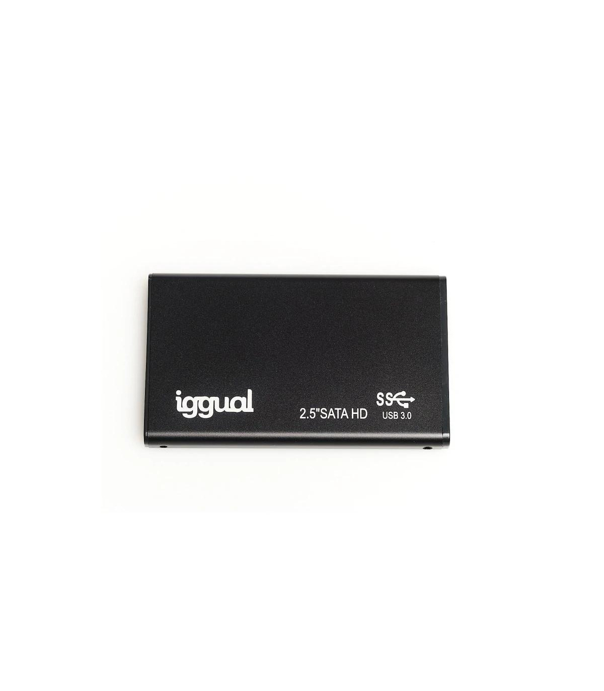 iggual Caja externa aluminio SSD 2.5" SATA USB 3.0