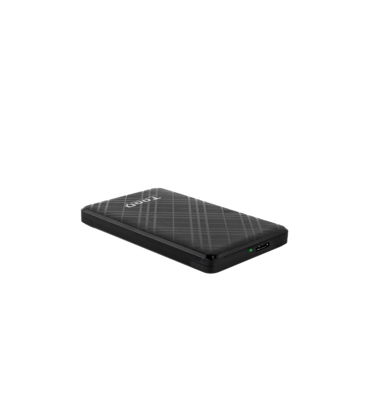 Tooq Caja externa 2,5" SATA USB3.1 Gen1 Negra