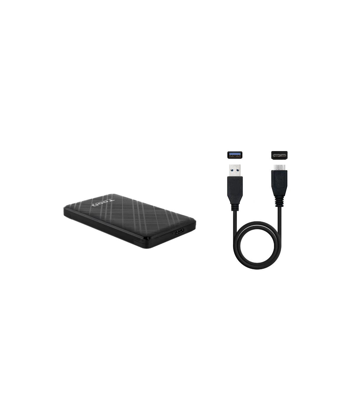 Tooq Caja externa 2,5" SATA USB3.1 Gen1 Negra
