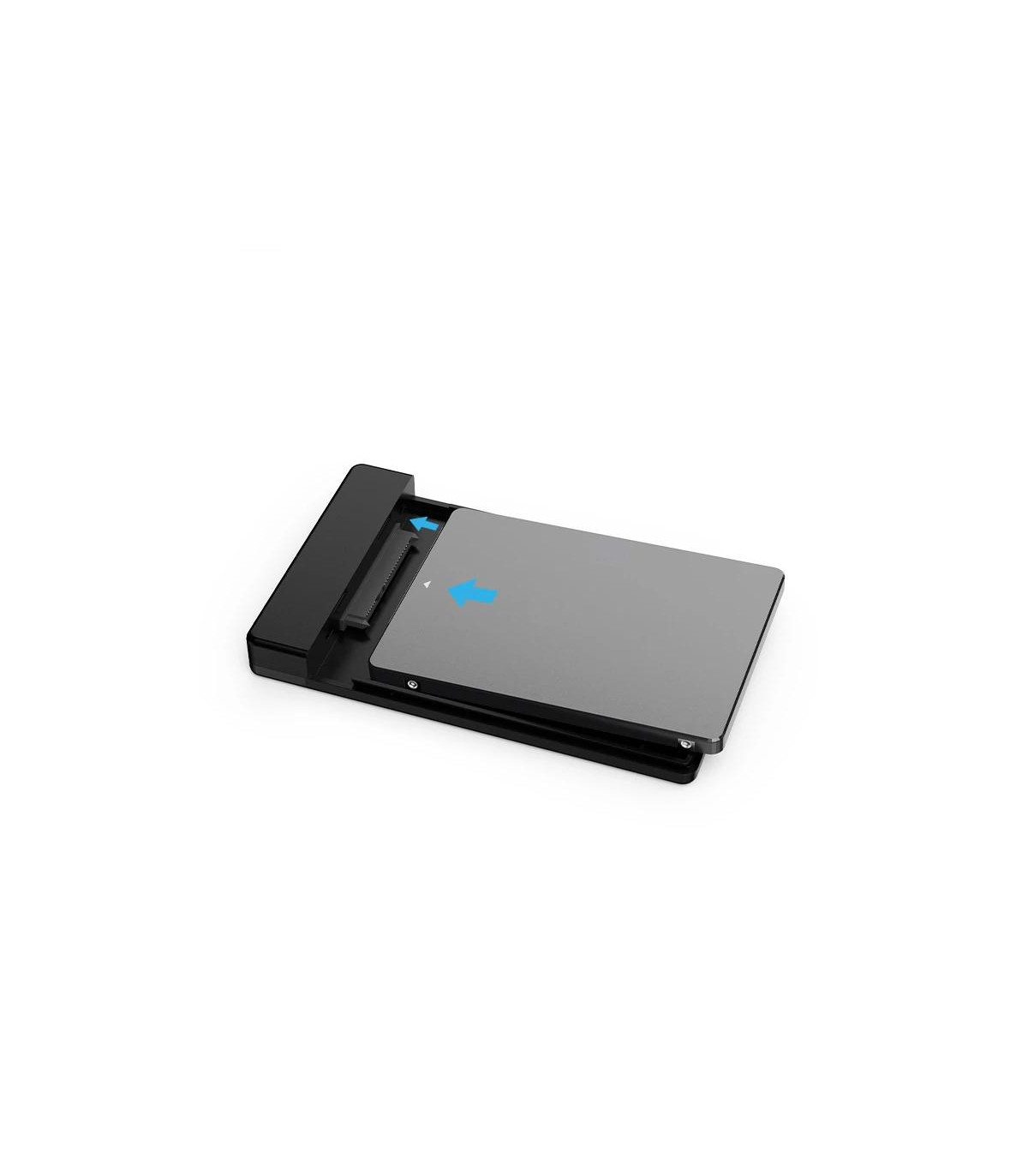 EWENT CAJA HDD/SDD SATA 2.5 SIN TORNILLOS USB 3.2