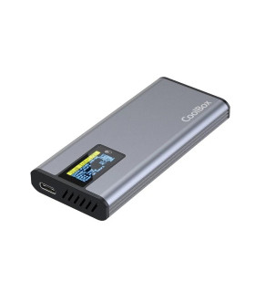 Coolbox CAJA SSD M.2 NVME/SATA LCD MINICHASE PS32
