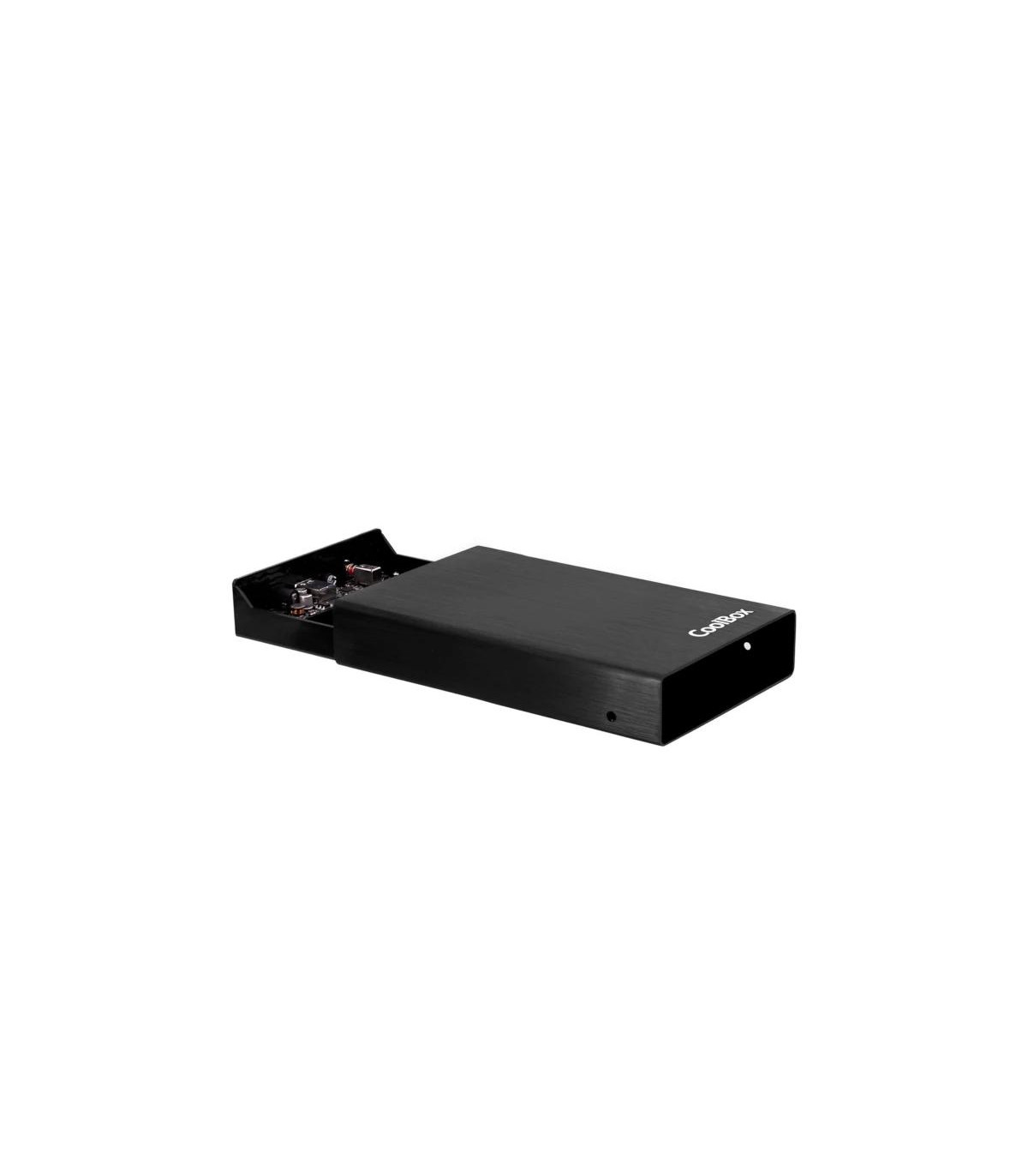 Coolbox Caja HDD 3.5" SCA-3533 USB3.0 Negra Alum