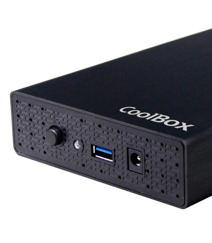 Coolbox Caja HDD 3.5" SCA-3533 USB3.0 Negra Alum