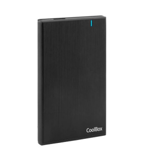 CoolBox Carcasa HDD/SSD 2.5" Slim A2540 Alum.Negro