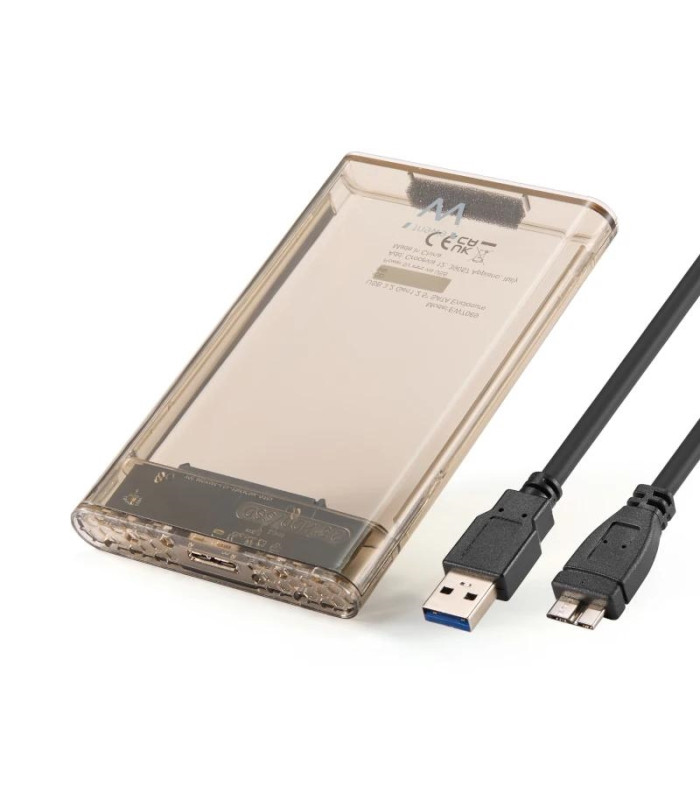 EWENT Carcasa USB3.2Gen1 para SATA 2.5"USB-A Trans