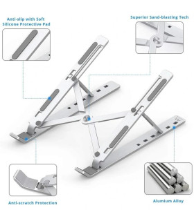 Ewent EW1266 soporte portatil viaje aluminio hasta