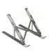 iggual Soporte elevador plegable portátil 17" gris