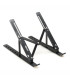 iggual Soporte elevador plegable portátil 17 negro